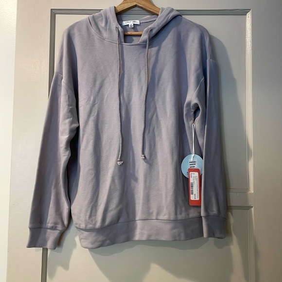 Plush drawstring hoodie - Picture 2 of 3